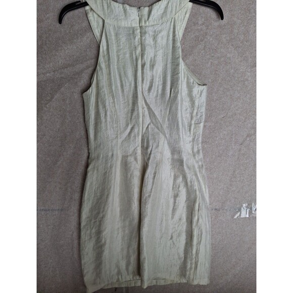 LAUNDRY BY DESIGN Beige Women's Rhinestone Dress Size 4 - Picture 7 of 10